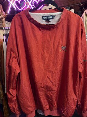 Vintage Polo Golf Ralph Lauren Pullover · Dancing Rabbit · Red XL